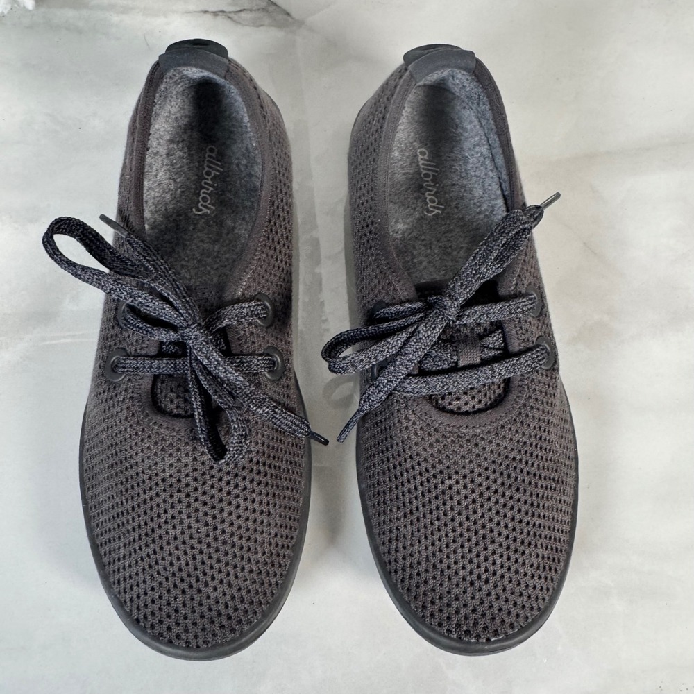 Allbirds TS Tree Skippers Sneakers Dark Grey Women's‎ 7 Comfort Casual